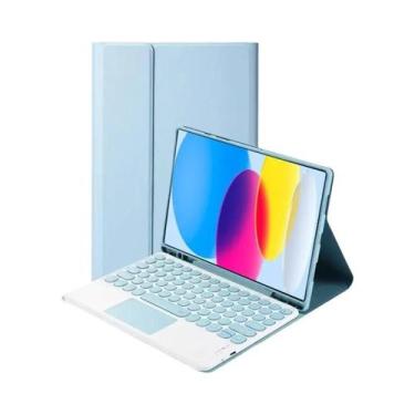 Imagem de Capa Para iPad De 11 Polegadas 11ª Geração Com Teclado Bluetooth Para 