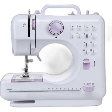 Imagem de Máquina Costura Elétrica Portátil 12 Pontos Kit Agulhas