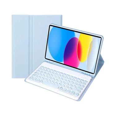 Imagem de Capa Para iPad De 11 Polegadas 11ª Geração Com Teclado Bluetooth Para 