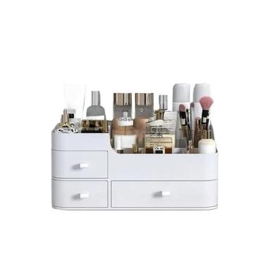 Imagem de Organizador De Mesa Escritório Maquiagem(Branco G)