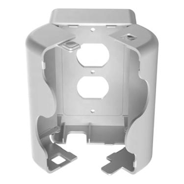 Imagem de Generic Tampa para Tomada Elétrica, Caixa de Tomada de Parede com Porta Dupla, Tampa para Painel de Interruptor de Parede.