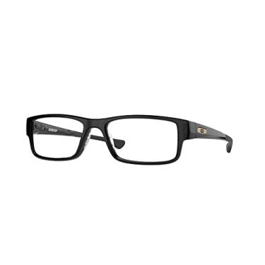 Imagem de Oakley OX8046 Conjunto de óculos: OX 8046 AIRDROP 804602 Airdrop tinta preta 59 mm e kit de acessórios de correia vermelha grande