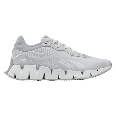 Imagem de Reebok Tênis feminino de corrida e treinamento Zig Dynamica 4 Ortholite, Cinza puro, 34
