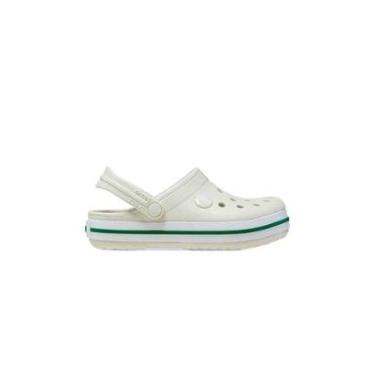 Imagem de Sandália Infantil Crocs Crocband 207006-0hz Bege/Verde-Unissex