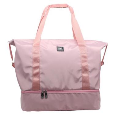 Imagem de Bolsa Feminina 2 Compartimentos Grande Sacola Viagem Passeio - Yepp, R