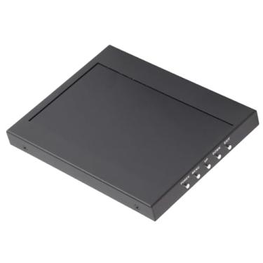 Imagem de Eujgoov Monitor de Tela de 7 Polegadas Com Extensão de Computador, Monitor de Tela Sensível Ao Toque Capacitivo Portátil de 7 Polegadas Com Resolução de 1024x600 para Laptop PC, Entrada de Vídeo de