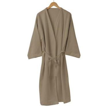 Imagem de Roupão Tecebem Unissex Moletom Peluciado Tam M Avela