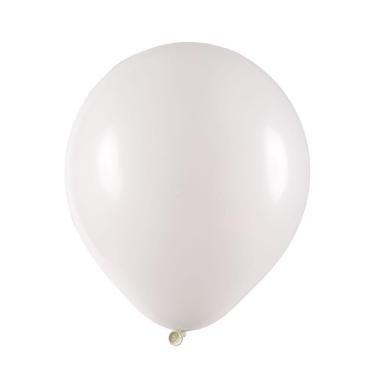 Imagem de Balão De Látex Branco - 7 Polegadas - 50 Unidades