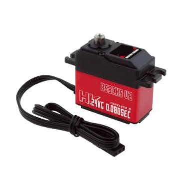 Imagem de B53CHS V2 Ultra High Speed ​​HV 0.08 sec 24 kg Digital Coreless Steering Servo for 1/12 1/10(B53CHS V2 24kg)