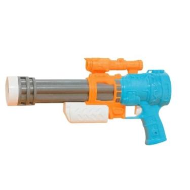 Imagem de Lançador de Água com 5 Jatos 500ml Fácil de Encher Brinquedo para Meninos e Meninas Crianças Acima de 3 Anos