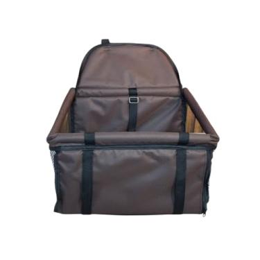 Imagem de Cadeirinha Cadeira Assento Pet de Carro para Cães Cachorro, gatos- Transporte - 42 * 37 * 23cm, Easy to Clean & Reusable for Daily Pet Transport(MARROM)