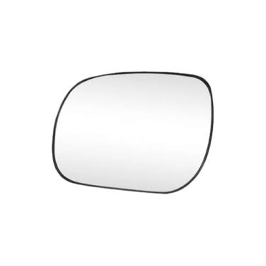 Imagem de Lente de espelho esquerdo e direito, porta lateral aquecida, espelho retrovisor de vidro com placa compatível com Toyota Rav4 2006 2007 2008 2009 2010 2011 2012(1pc Left)