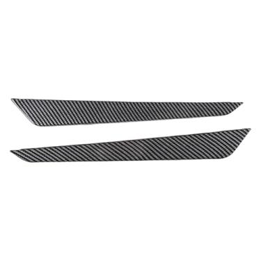 Imagem de aqxreight Divisores Laterais do Pára-choque Dianteiro para STI VA 2015-2021 Winglets de Spoiler de Fibra de Carbono para Melhorar a Aerodinâmica e a Aparência Esportiva Substituição do Acabamento