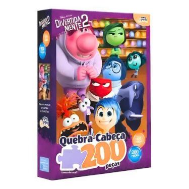 Imagem de Quebra Cabeça Original Divertida Mente 2 200 Peças Pixar - Toyster