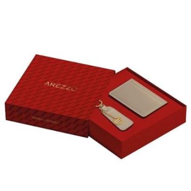 Imagem de Kit Presente Porta Cartão e Chaveiro Lançamento Arezzo-Feminino