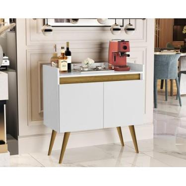Imagem de Aparador Coffee break 2 Portas Luxo Pés Palito cores - Comprar Moveis 