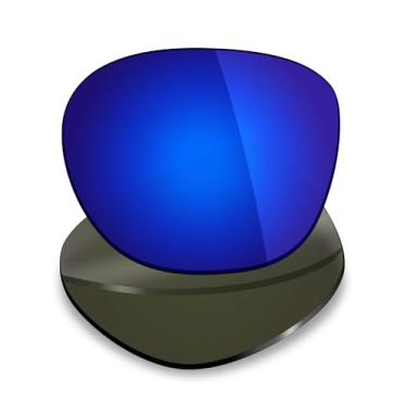 Imagem de Mryok Lentes de reposição polarizadas para óculos de sol Oakley Manorburn OO9479 56 mm, HD Polarized, proteção UV, resistente a impactos e ajuste perfeito - azul escuro