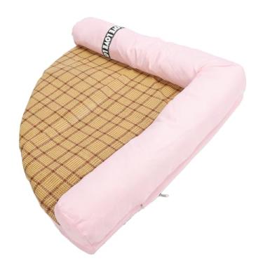 Imagem de Generic Esteira Refrigerando do Gato, Lavável Resistente à Mordida Versátil Confortável Pele Amigável Removível Respirável Almofada Fresca do Animal de Estimação para Casa (Rosa)