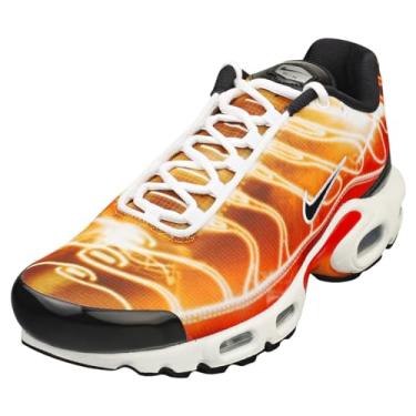 Imagem de Nike Tênis masculino Air Max Plus, Vermelho esportivo/mandarim/flare solar/preto, 43