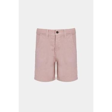 Imagem de Bermuda Aramis Chino Algodão Color Sarjada Rosa Seco-Masculino