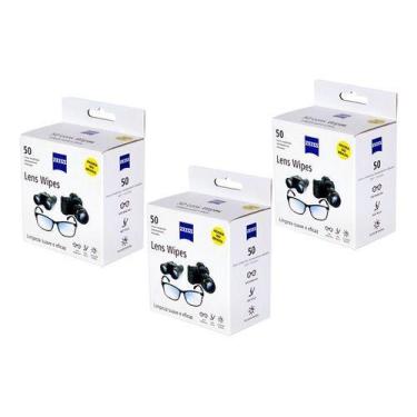 Imagem de KIT 3 CAIXAS DE 50(unidades) LENS WIPES ou KIT DE 5 CAIXAS DE 30(unida