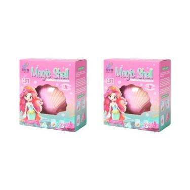 Imagem de Brinquedo Caixa Surpresa Criativa Com Tema Oceano Para Meninas: Pulsei