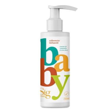 Imagem de Sabonete Infantil Baby 200ml - Limpeza Suave para a Pele do Bebê - Sig