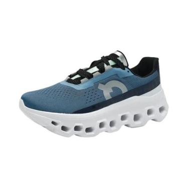 Imagem de Tênis Masculino Leve De Basquete E Corrida Em Malha, Casual De Verão, 