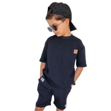 Imagem de Conjunto Masculino Infantil Menino Juvenil Verão Casual - Ewg Moda Inf