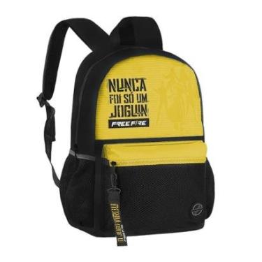 Imagem de Mochila Infantil Compartimento Notebook Free Fire Clio FR2486-Unissex