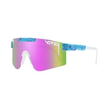 Imagem de Óculos De Sol Unissex UV400 À Prova De Vento Pit Viper Para Ciclismo A