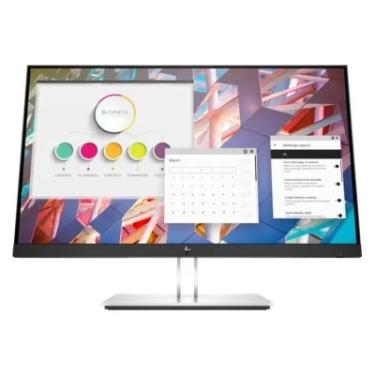Imagem de Monitor HP E24 G5 23.8" Full HD, IPS, Vesa, Pivot, HDMI/DP/USB, Altura Ajustável