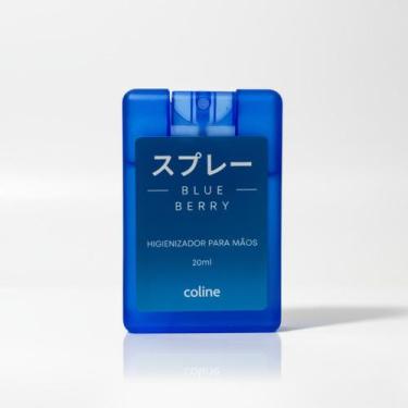 Imagem de Kit 3 Higienizador De Mãos Coline 20ml Aromas Frutados, Blueberry