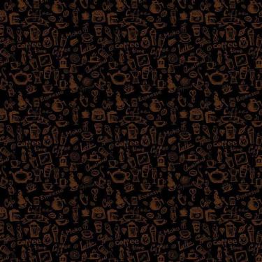 Imagem de Papel Parede Café Coffee Espresso Bulé Chaleira Fundo Preto