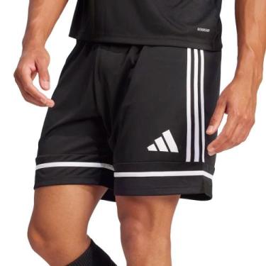 Imagem de Short Masculino Adidas Esportivo AEROREADY Preto, Preto, GG
