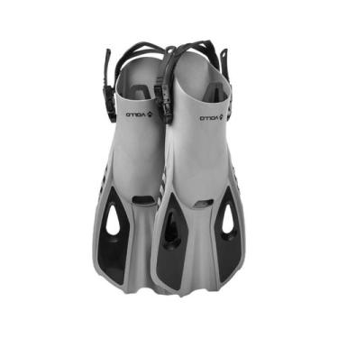 Imagem de Nadadeira Pé De Pato Para Mergulho Vollo, Cinza, 35 - 39