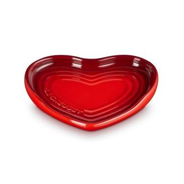 Imagem de DESCANSO PARA COLHER LE CREUSET CORAÇÃO 13CM EM CERÂMICA VERMELHO 71509130600000