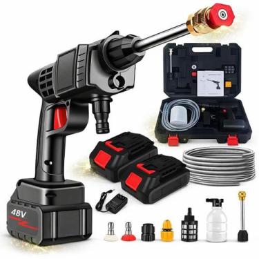 Imagem de Lavadora de Alta Pressão Portátil sem Fio com 2 baterias de 48V bivolt