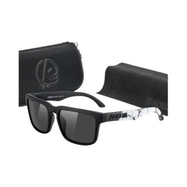 Imagem de Óculos De Sol Polarizados Para Pesca Masculinos UV400 Tamanho Padrão P