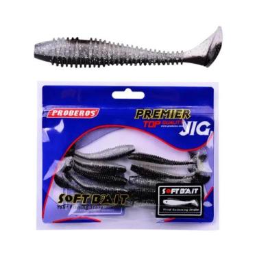 Imagem de Iscas De Silicone Macio Em Formato De Minhoca 50 Peças 6cm 7cm 7.5cm I