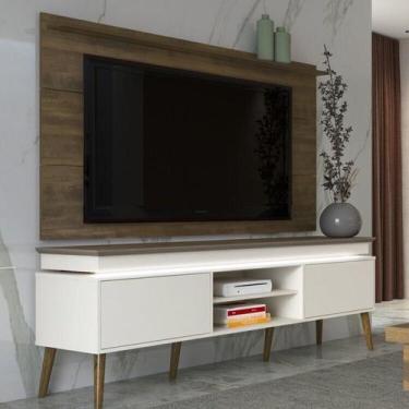 Imagem de Conjunto 2 Peças Painel Slim e Rack Fita Led Embaixo do Tampo Lumina -