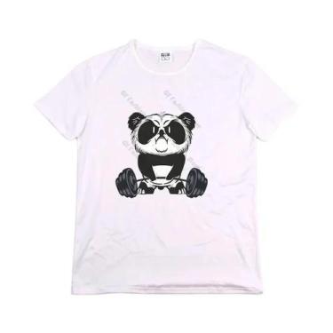 Imagem de Camiseta Masculina Oversized para Academia - Manga Curta e Estampa de 
