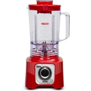 Imagem de Liquidificador Arno Power Max Ln63 1400w Vermelho 220V