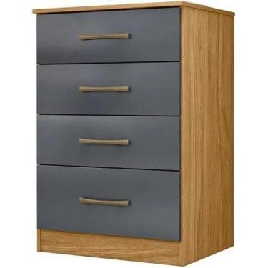 Imagem de Comoda moval ms913 913031 freijo / cinza