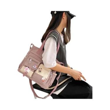 Imagem de Bolsa De Ombro Impermeável De Lona Nylon Para Mulheres, Bolsa Transver