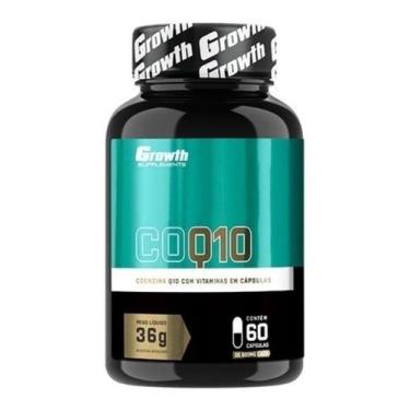 Imagem de Coenzima Q10 (60 Caps) - Growth Supplements Sabor Natural