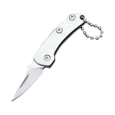 Imagem de Mini Canivete Dobrável Chaveiro: Ferramenta Utilitária Destacável Para