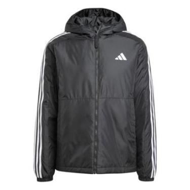 Imagem de Jaquela Adidas Puffer Bobojaco Isolamento 3 Listras Com Capuz Masculina-Masculino