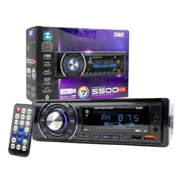 Imagem de Rádio Automotivo Svart S500 Ultra Bluetooth Duas Usb Sd Som