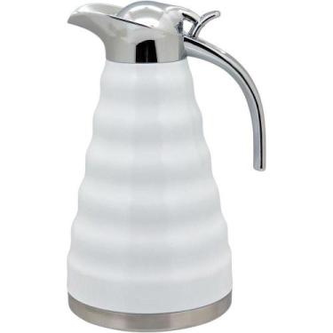 Imagem de Muller Garrafa Térmica 27X17X15Cm 1,6L Inox Branco Parede Dupla - NH